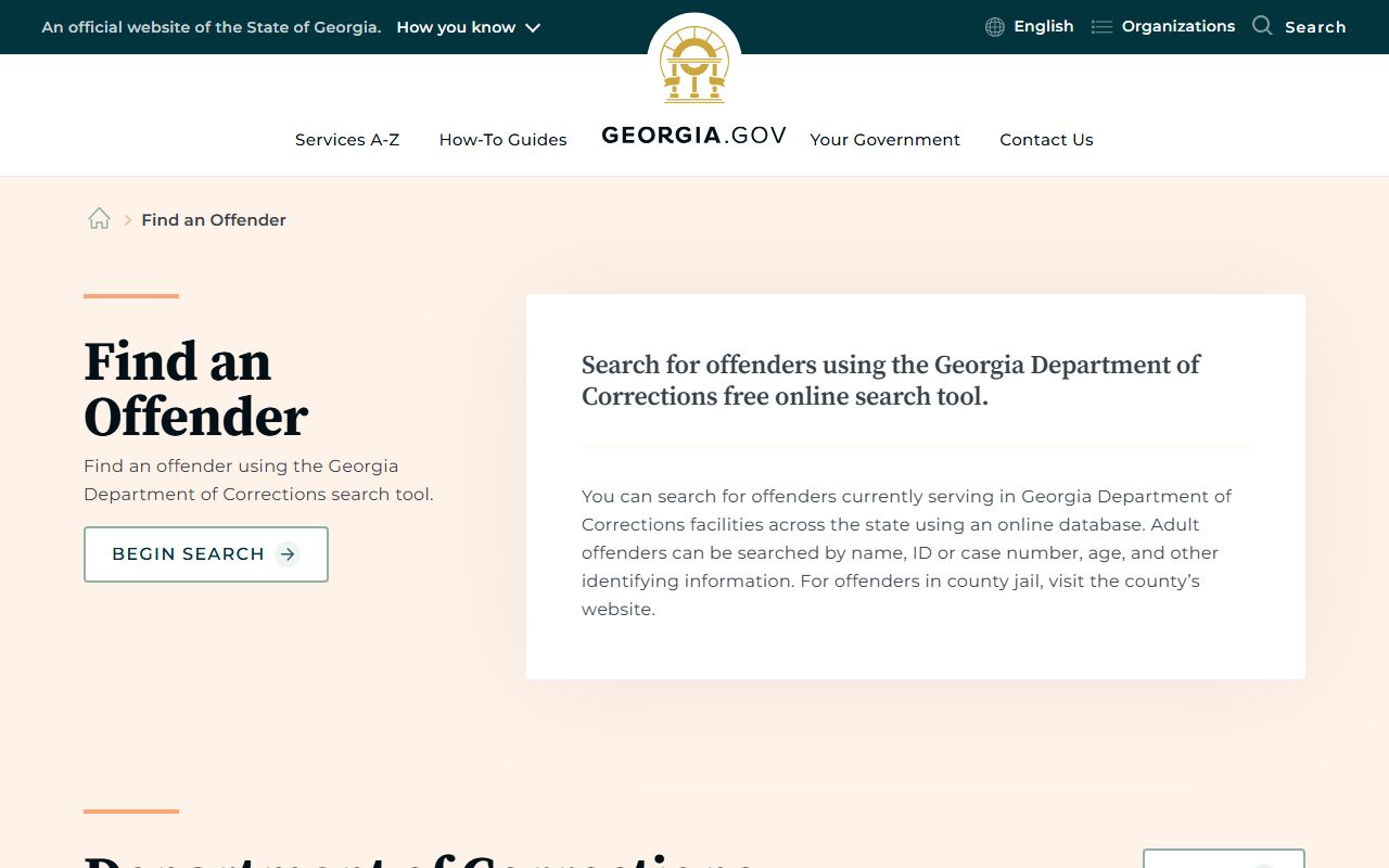 Polk County arrest records Georgia.gov offender search guide