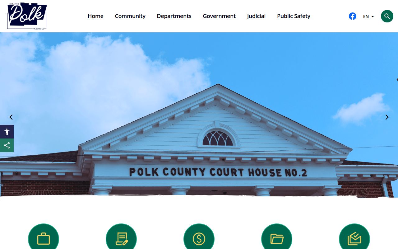Polk County court records official county homepage